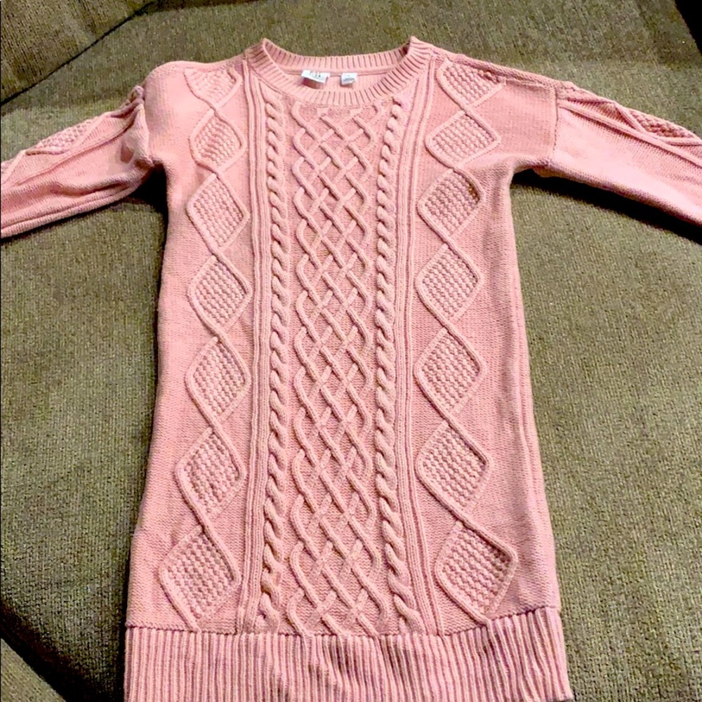 Pink GAP Kids Sweater Dress size small